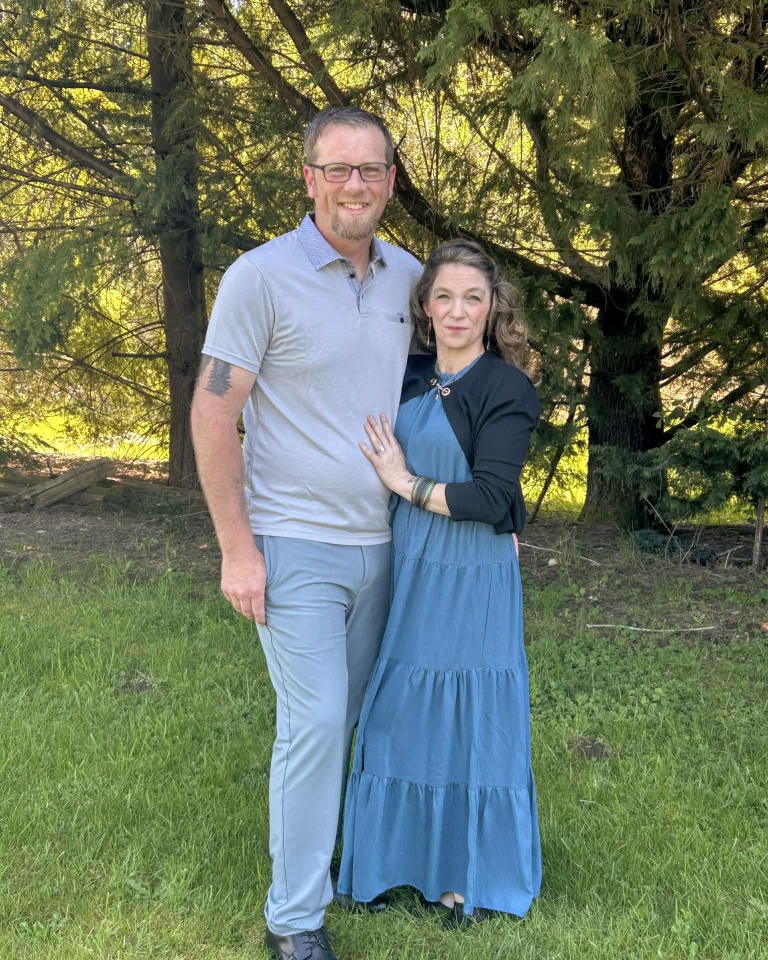 Cell phone snap of our first time as guests at a wedding in almost 2 decades! We have a whole new appreciation for the wedding guest experience. What is your favorite part of attending weddings??