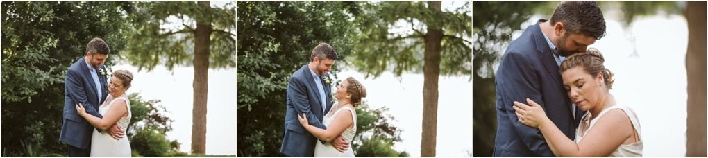 Premier snohomish & seattle wedding photographer | gsquared weddings photography a bride and groom embrace outdoors near trees and greenery at their snohomish seattle wedding the groom gently rests his chin on the brides head while she closes her eyes looking peaceful and content | serving snohomish seattle                   & beyond