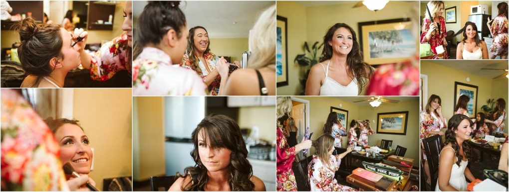 Premier snohomish & seattle wedding photographer | gsquared weddings photography a collage of women in floral robes getting ready together for a snohomish wedding doing makeup hairstyling and smiling in a cozy warmly lit home environmentlikely preparing for a special celebration or engagement | serving snohomish seattle                   & beyond
