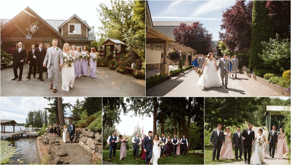 Premier snohomish & seattle wedding photographer | gsquared weddings photography a collage of snohomish and seattle wedding photos features a bride groom and bridal party celebrating among lush gardens waterfronts and rustic buildings on a sunny dayperfect for capturing engagement moments | serving snohomish seattle                   & beyond