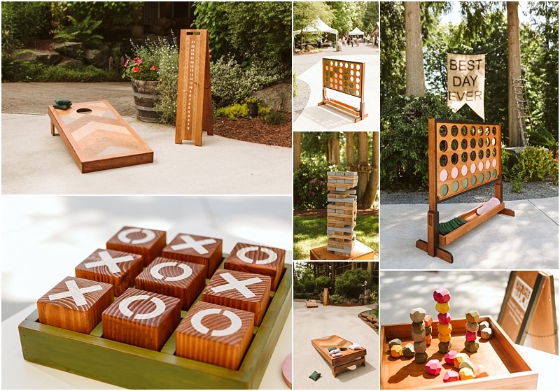 Premier snohomish & seattle wedding photographer | gsquared weddings photography a collage of outdoor lawn gameslike cornhole giant connect four and jengaset on a sunny patio with trees and a best day ever sign perfect for a snohomish seattle wedding or engagement celebration | serving snohomish seattle & beyond Premier snohomish & seattle wedding photographer | gsquared weddings photography a collage of outdoor lawn gameslike cornhole giant connect four and jengaset on a sunny patio with trees and a best day ever sign perfect for a snohomish seattle wedding or engagement celebration | serving snohomish seattle & beyond
