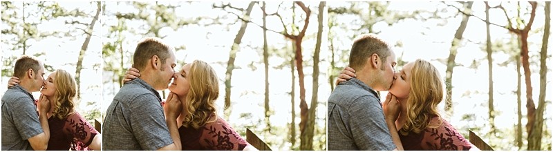 Premier snohomish & seattle wedding photographer | gsquared weddings photography a couple stands outdoors surrounded by trees gently embracing and kissing each other in warm natural sunlight during their snohomish seattle wedding engagement | serving snohomish seattle & beyond Premier snohomish & seattle wedding photographer | gsquared weddings photography a couple stands outdoors surrounded by trees gently embracing and kissing each other in warm natural sunlight during their snohomish seattle wedding engagement | serving snohomish seattle & beyond