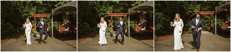 Premier snohomish & seattle wedding photographer | gsquared weddings photography three-panel collage of a bride and groom dancing outdoors on a sunny day holding drinks Smiling and celebrating in front of a small tent surrounded by greenery this snohomish wedding radiates seattle engagement joy | serving snohomish seattle & beyond Premier snohomish & seattle wedding photographer | gsquared weddings photography three panel collage of a bride and groom dancing outdoors on a sunny day holding drinks Smiling and celebrating in front of a small tent surrounded by greenery this snohomish wedding radiates seattle engagement joy | serving snohomish seattle & beyond