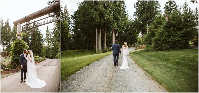 Premier snohomish & seattle wedding photographer | gsquared weddings photography a bride and groom walk hand in hand down a tree-lined path outdoors In one image they share a kiss beneath a rustic wooden sign reading knot lodgea perfect moment from their snohomish wedding near seattle Both are dressed in wedding attire | serving snohomish seattle & beyond Premier snohomish & seattle wedding photographer | gsquared weddings photography a bride and groom walk hand in hand down a tree lined path outdoors In one image they share a kiss beneath a rustic wooden sign reading knot lodgea perfect moment from their snohomish wedding near seattle Both are dressed in wedding attire | serving snohomish seattle & beyond