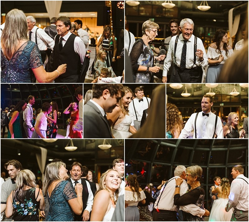 Premier snohomish & seattle wedding photographer | gsquared weddings photography a collage of joyful people of various ages dancing laughing and celebrating together at a lively snohomish seattle wedding reception with warm lighting and formal attire | serving snohomish seattle                   & beyond