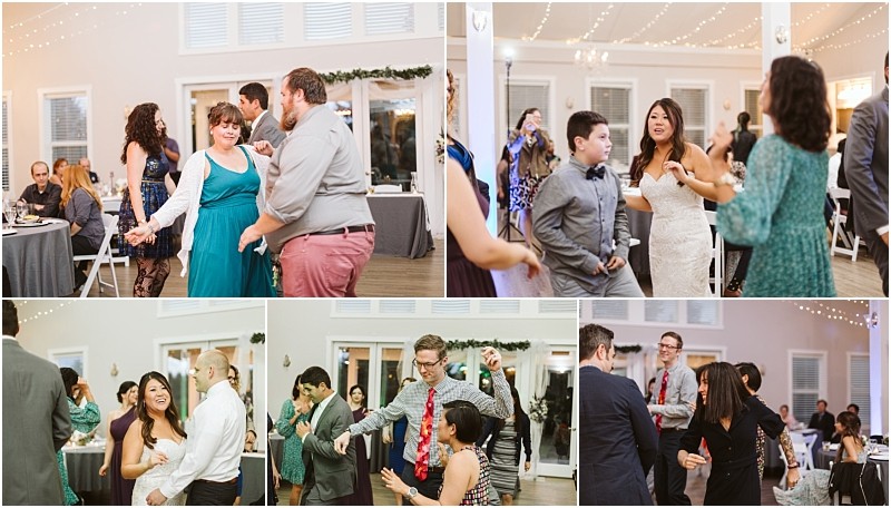 Premier snohomish & seattle wedding photographer | gsquared weddings photography people in formal attire are dancing and enjoying themselves at a festive indoor snohomish wedding event possibly a reception Tables with guests and string lights light up the bright decorated room | serving snohomish seattle                   & beyond