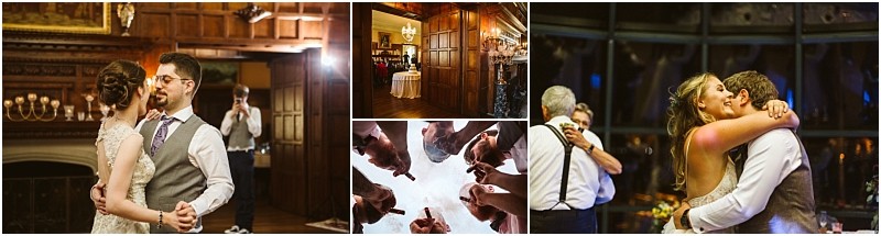 Premier snohomish & seattle wedding photographer | gsquared weddings photography a collage of snohomish wedding moments couples dancing a decorated venue guests raising drinks in a toast and a couple embracing while dancing all set in a warmly lit elegant setting near seattle | serving snohomish seattle                   & beyond