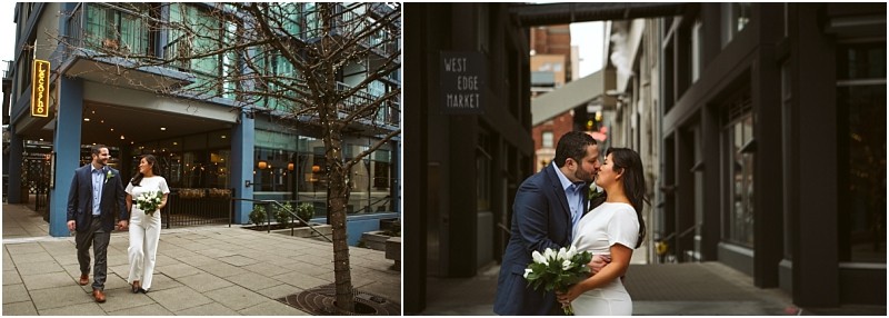 Snohomish & seattle wedding photographer | gsquared weddings photography a couple kissing in front of a tree capturing one of the best of 2019 moments for wedding couples | wedding photo by gsquared weddings