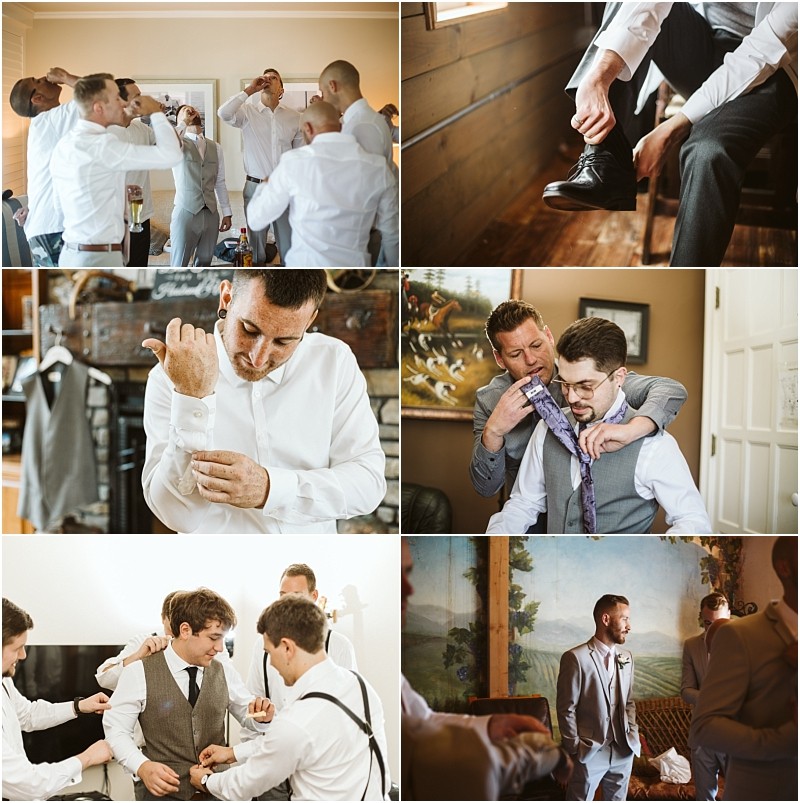 Snohomish & seattle wedding photographer | gsquared weddings photography a collage of six photos shows a group of men in dress shirts and vests getting ready for a wedding in the getting ready room helping each other with ties jackets and shoessharing candid joyful moments from the weducation series | wedding photo by gsquared weddings Snohomish & seattle wedding photographer | gsquared weddings photography a collage of six photos shows a group of men in dress shirts and vests getting ready for a wedding in the getting ready room helping each other with ties jackets and shoessharing candid joyful moments from the weducation series | wedding photo by gsquared weddings