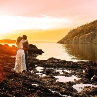 Just had an amazing evening at Rosario with these two - cannot wait for their wedding in July <3