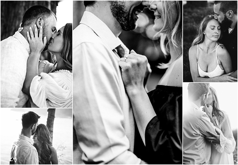 A collage of black and white photos showing a couple in various intimate romantic poses around snohomish including holding hands embracing and sharing close affectionate moments outdoors Snohomish wedding photography A collage of black and white photos showing a couple in various intimate romantic poses around snohomish including holding hands embracing and sharing close affectionate moments outdoors Snohomish wedding photography