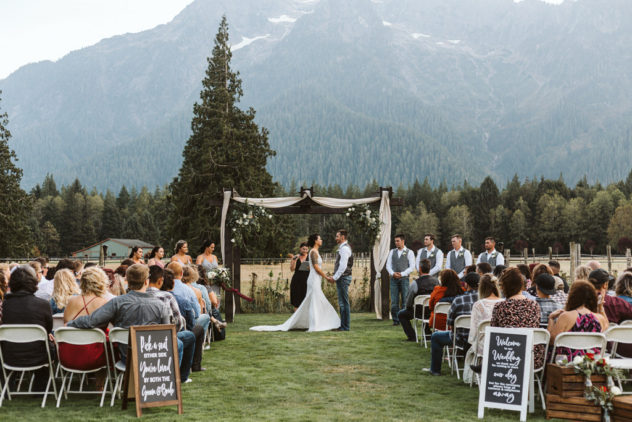 Ashe & alder wedding ceremony