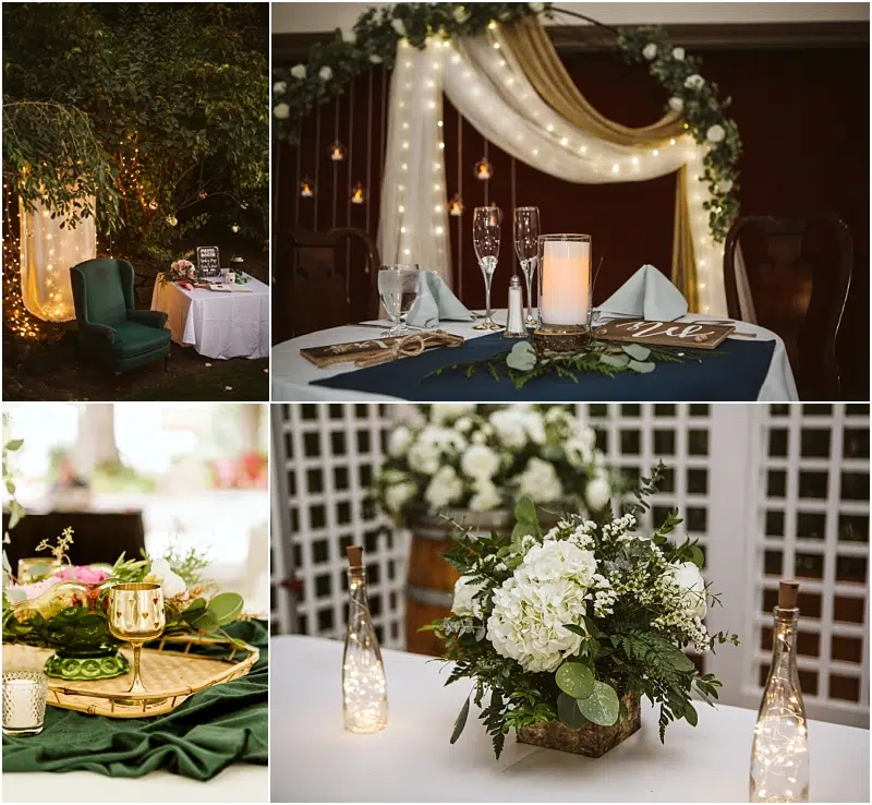 WEDDING RECEPTION DECOR INSPIRATION