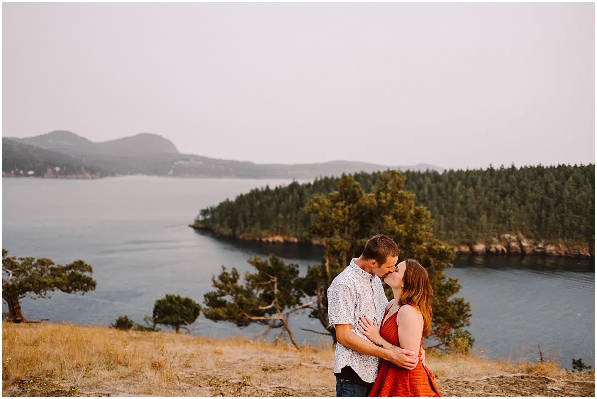 washington state park in anacortes anniversary session