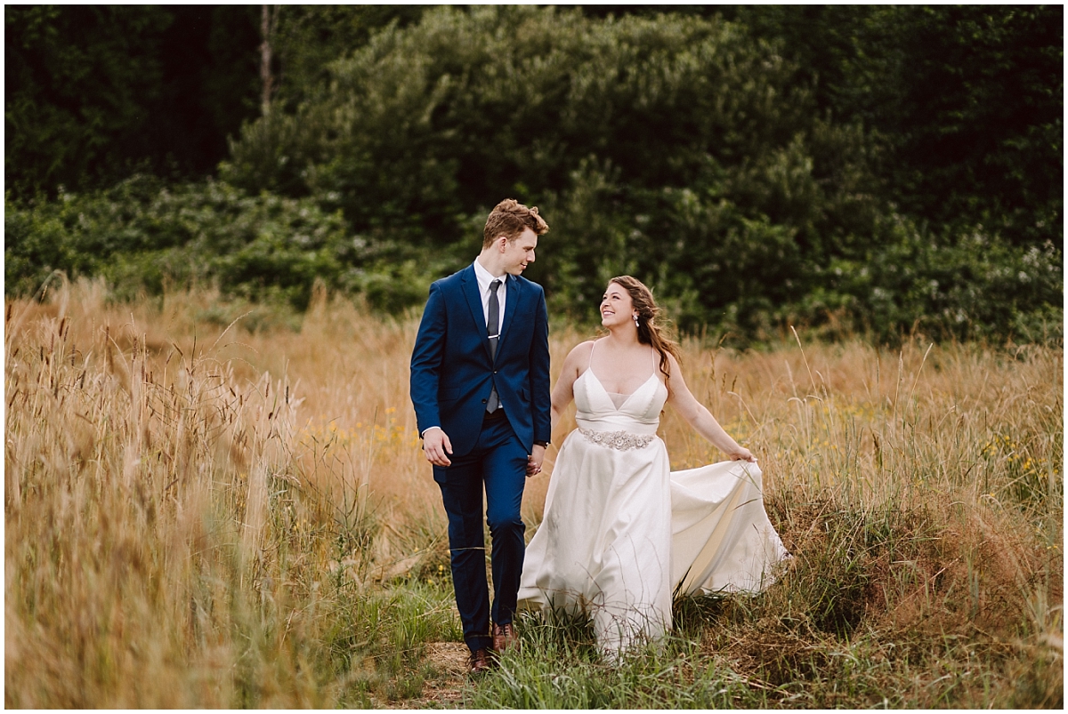 chapel swans trail wedding in snohomish