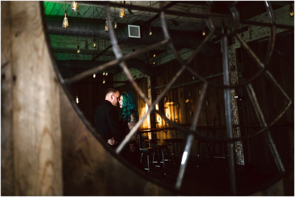 Within sodo wedding til death do us part gothic themed wedding bride in black dress with teal hair rock-n-roll bride offrenda dios de los muertes Within sodo wedding til death do us part gothic themed wedding bride in black dress with teal hair rock n roll bride offrenda dios de los muertes