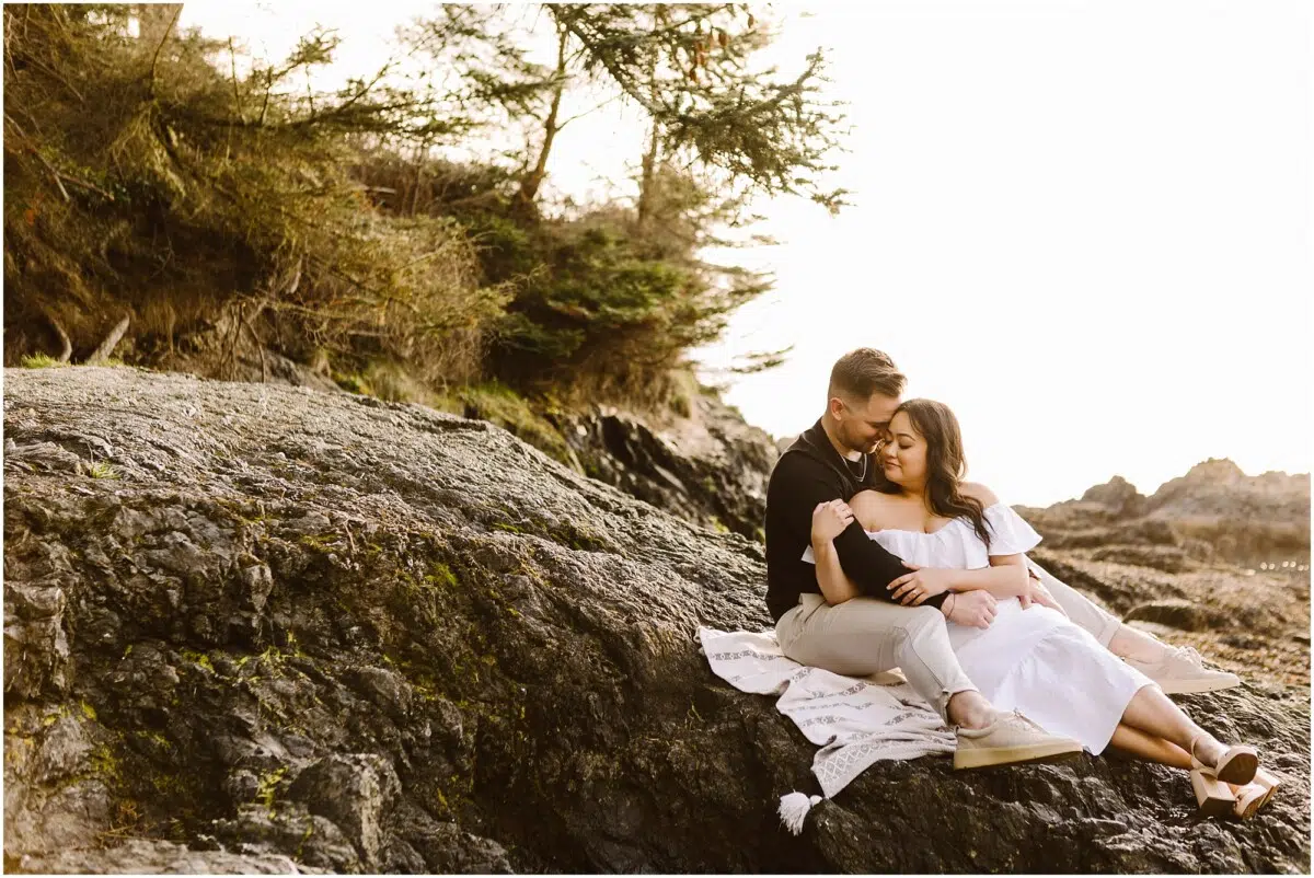 rosario beach engagement