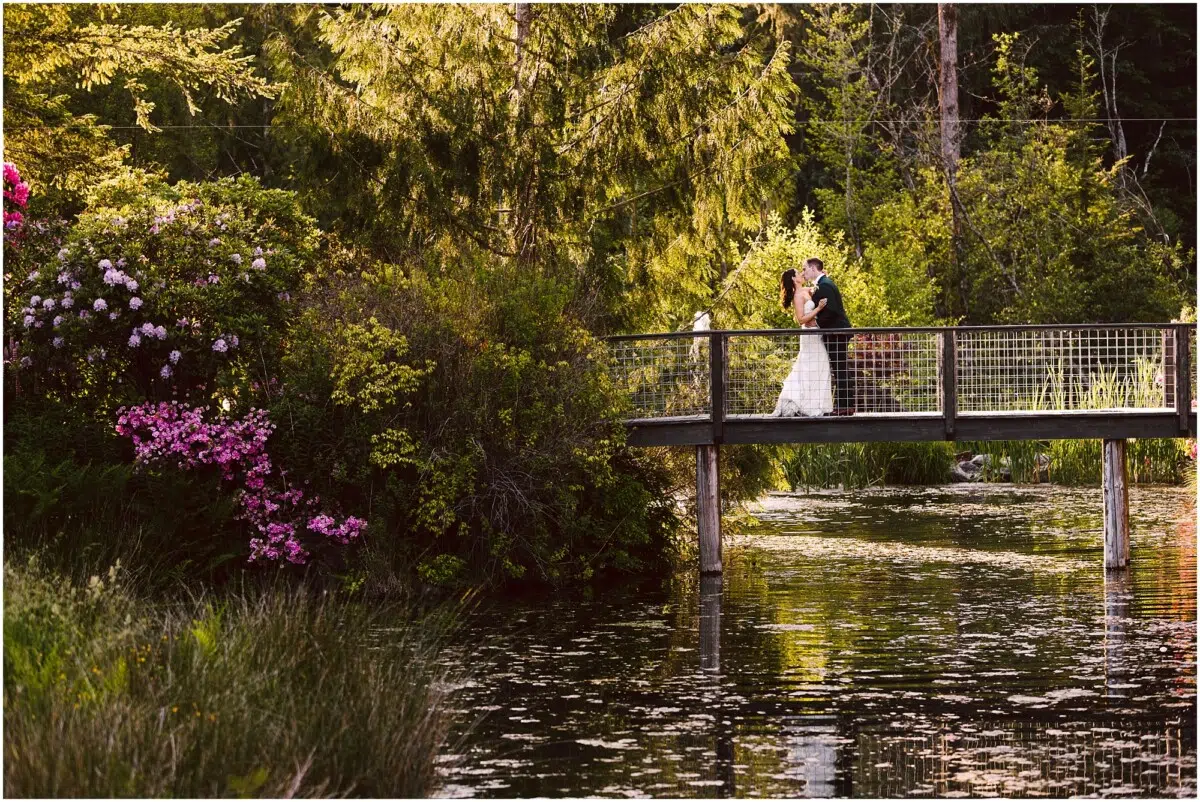 Sunny May Gray Bridge Wedding