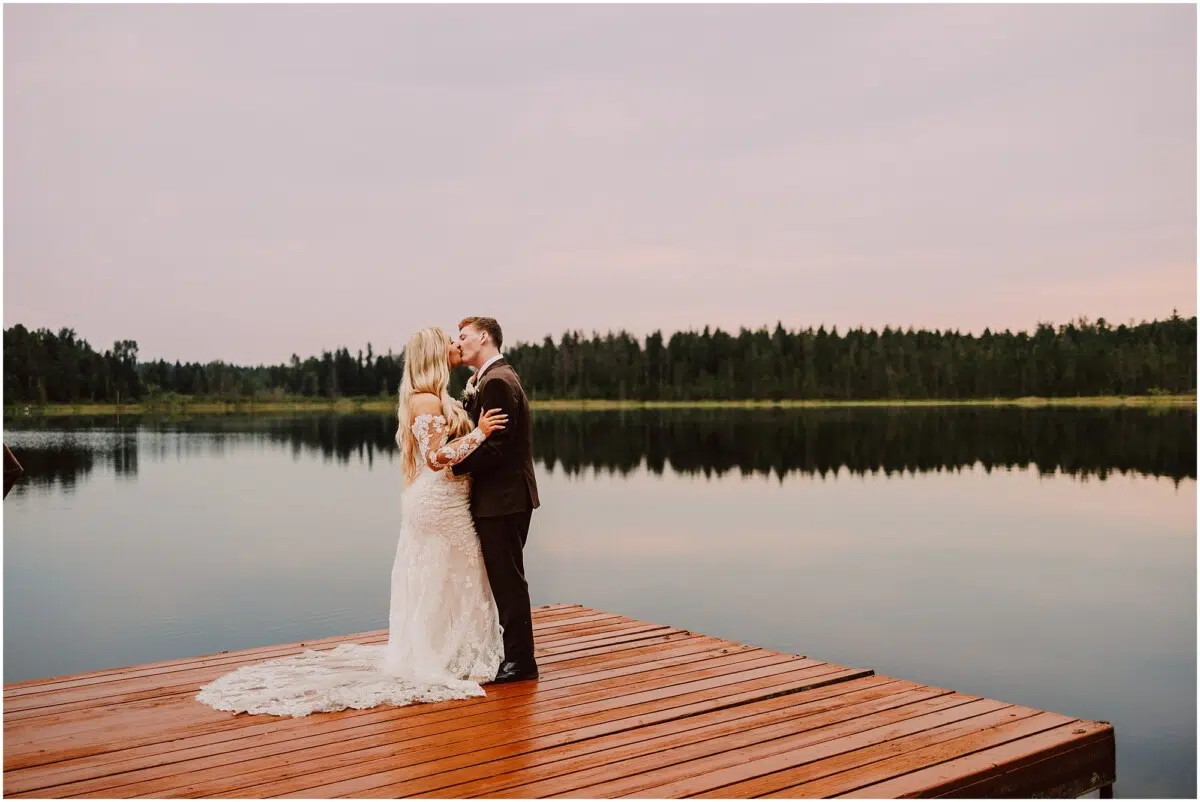 Boho Wedding on a Lake
