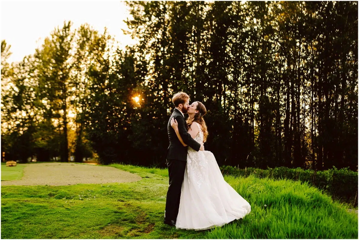 McMenamins Edgefield Hotel Wedding in Troutdale Oregon