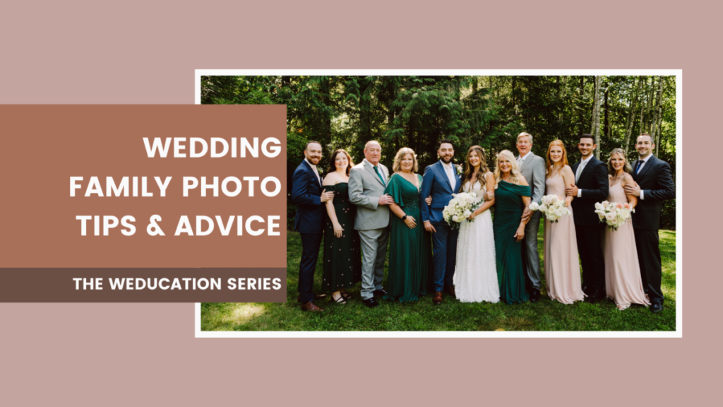 10 Tips for Wedding Family Photos | Weducation
