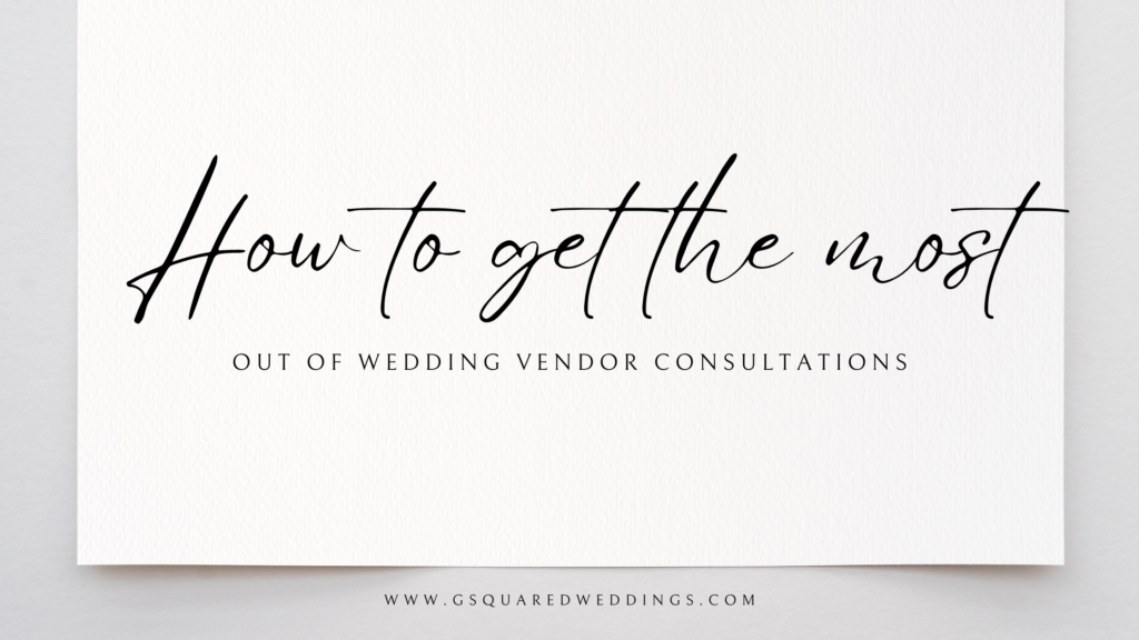 Get the Most out of Snohomish Wedding Vendor Consultations