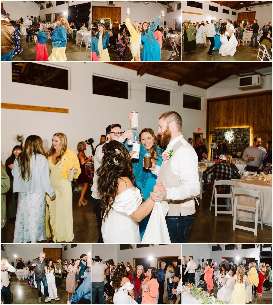 Snohomish Wedding Photographer GSquared Weddings A collage of wedding reception photos in a warmly lit Machias venue shows guests dancing mingling and dining Elegantly dressed in formal attire everyone appears joyful and engaged in lively conversations while dancing with partners Serving Seattle Snohomish and Washington State Snohomish Wedding Photographer GSquared Weddings A collage of wedding reception photos in a warmly lit Machias venue shows guests dancing, mingling, and dining. Elegantly dressed in formal attire, everyone appears joyful and engaged in lively conversations while dancing with partners. Serving Seattle, Snohomish and Washington State