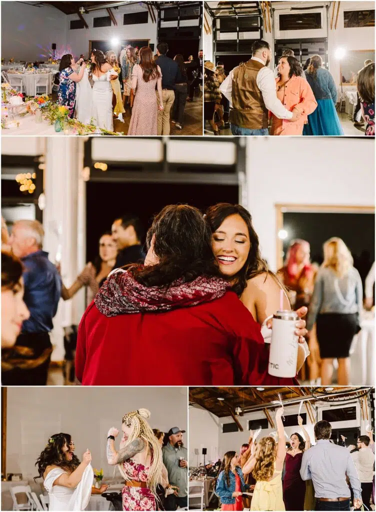Snohomish Wedding Photographer GSquared Weddings A collage of wedding reception scenes in Machias shows guests dancing hugging and mingling in a bright venue People are dressed in formal and casual attire enjoying the celebration under soft lighting Serving Seattle Snohomish and Washington State Snohomish Wedding Photographer GSquared Weddings A collage of wedding reception scenes in Machias shows guests dancing, hugging, and mingling in a bright venue. People are dressed in formal and casual attire, enjoying the celebration under soft lighting. Serving Seattle, Snohomish and Washington State