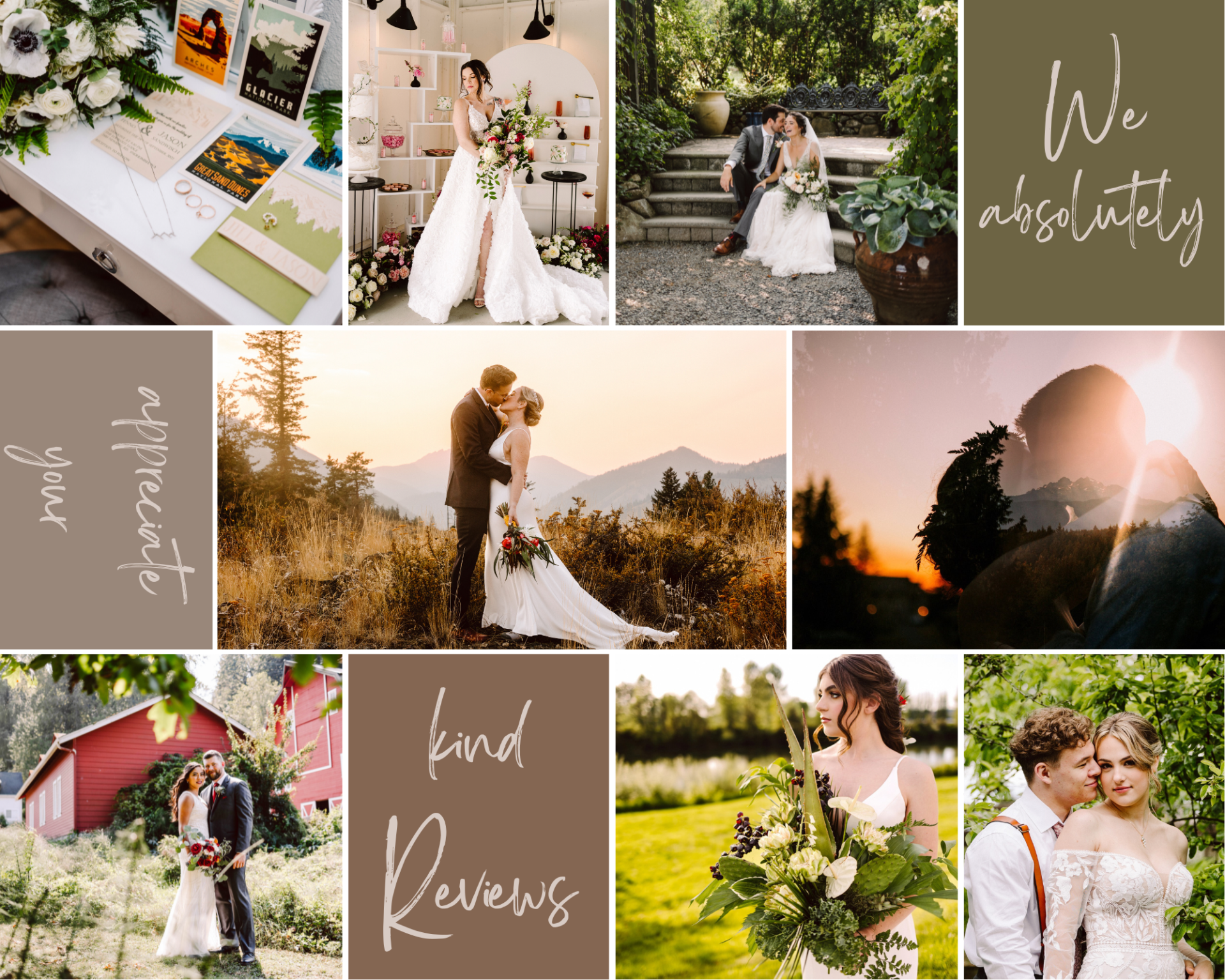 Snohomish Wedding Photographer reviews