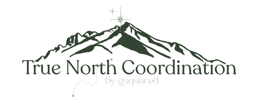 True north coordination by gsquared logo
