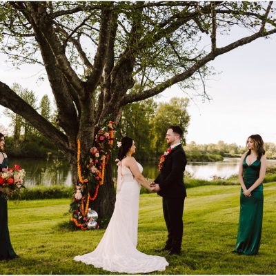 Tropical Wedding | Pemberton Farm Snohomish